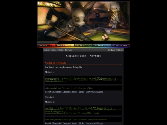 extras/code-nav screenshot