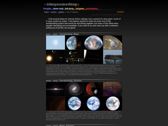 extras/scifi_gallery screenshot