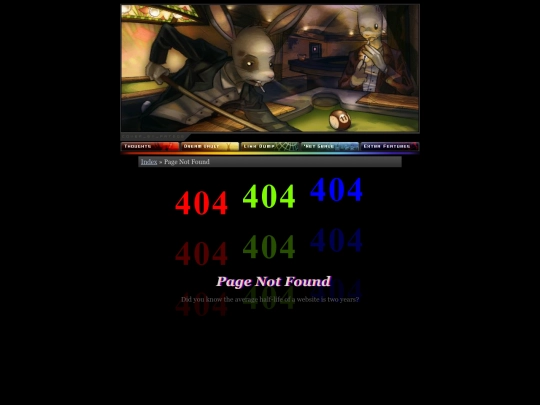 not_found screenshot
