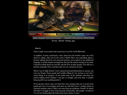 thoughts/gay screenshot