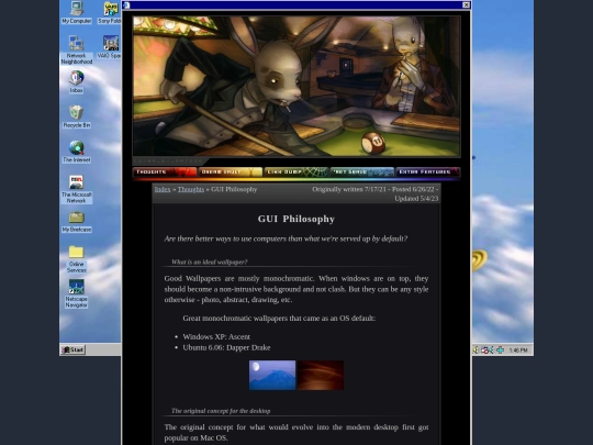 thoughts/guiphilosophy screenshot