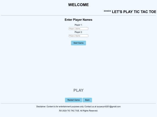 tictacetoe screenshot