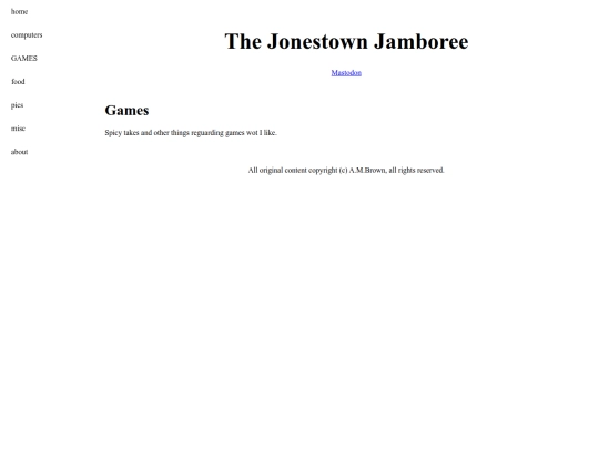 games screenshot