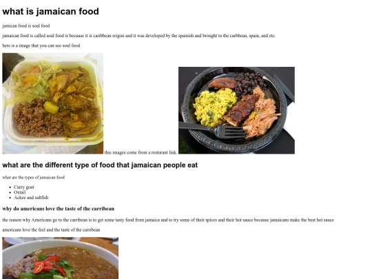 jamaicafood screenshot