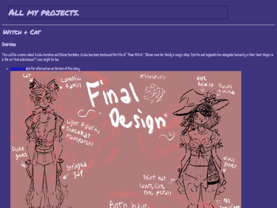 projects screenshot