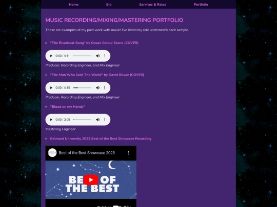 music screenshot