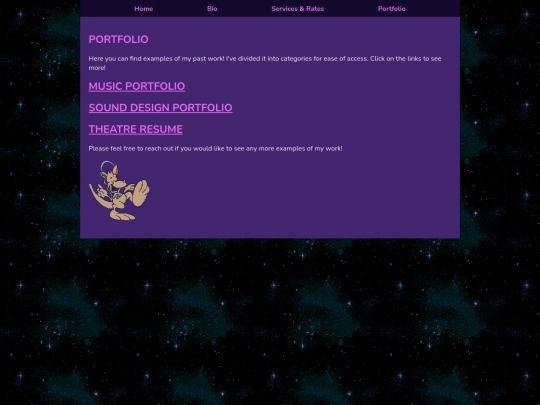 portfolio screenshot
