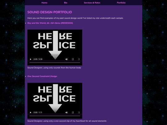 sounddesign screenshot