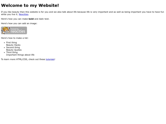 index screenshot