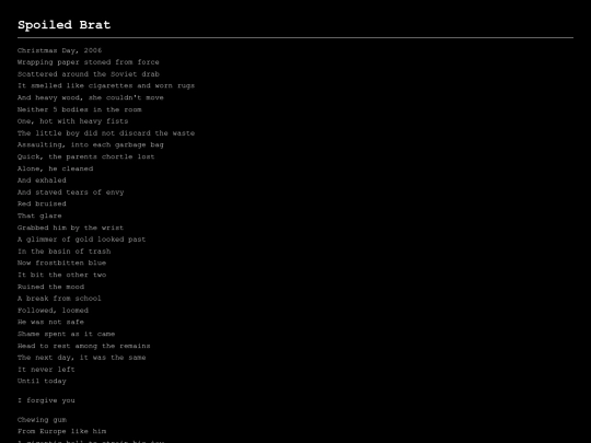 Poem/sb screenshot