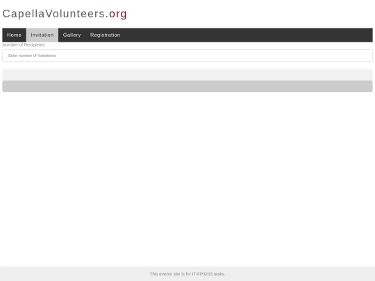invitation screenshot