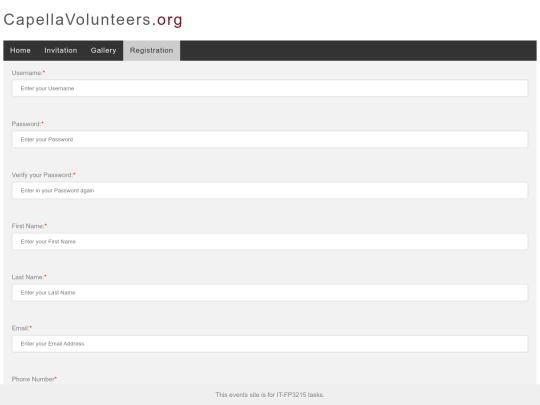 registration screenshot