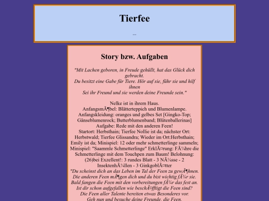 Tinkerbell/Tierfee screenshot