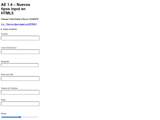 NuevostiposinputHTML5 screenshot