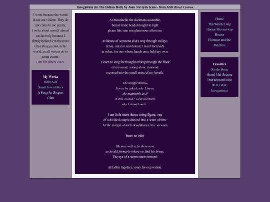 Poems/incognitum screenshot