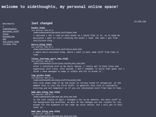 index screenshot