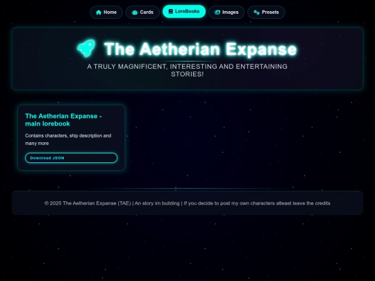 lorebooks screenshot