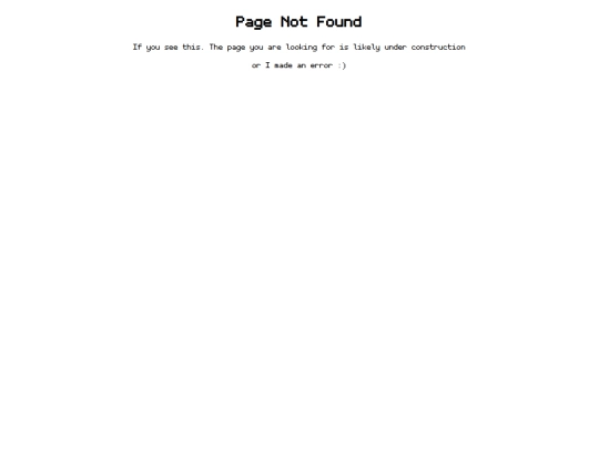 not_found screenshot
