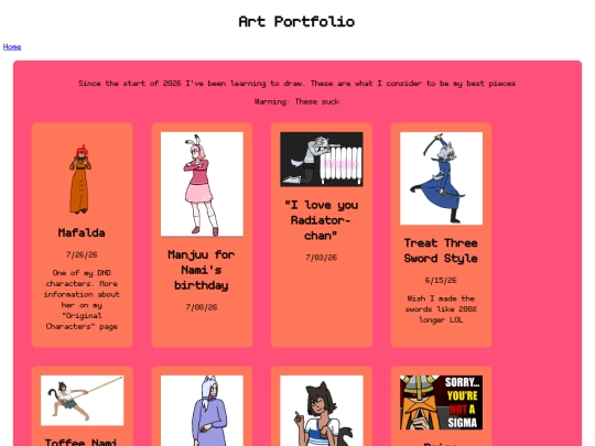 portfolio screenshot