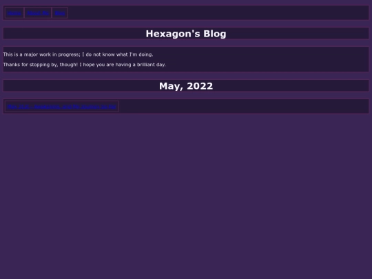 blog screenshot