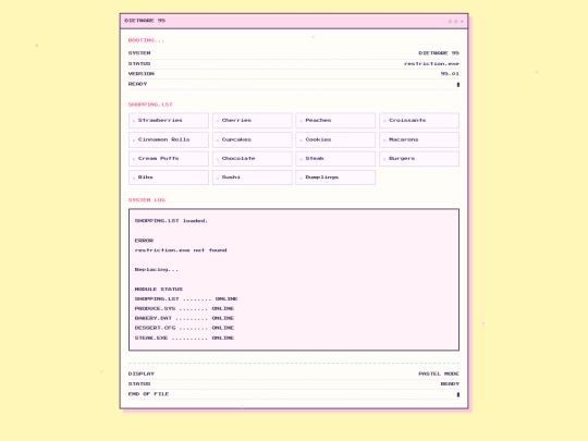 realms/diet screenshot