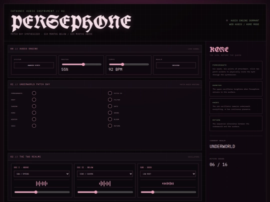 realms/synthesizer screenshot
