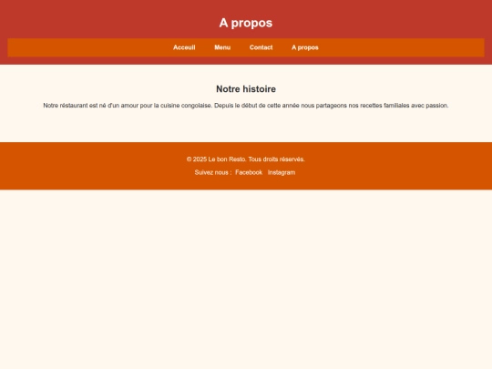 à-propos screenshot