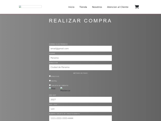 checkout screenshot
