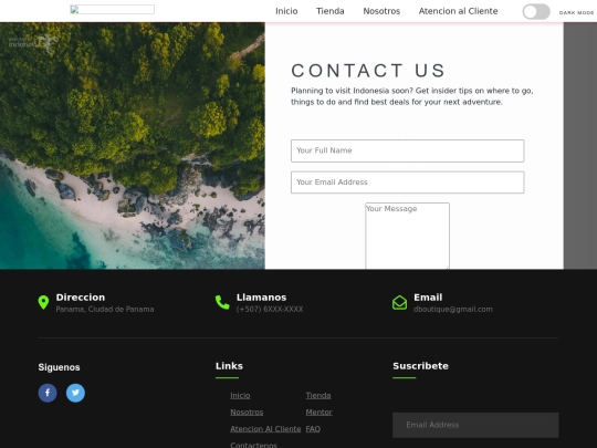 cliente screenshot