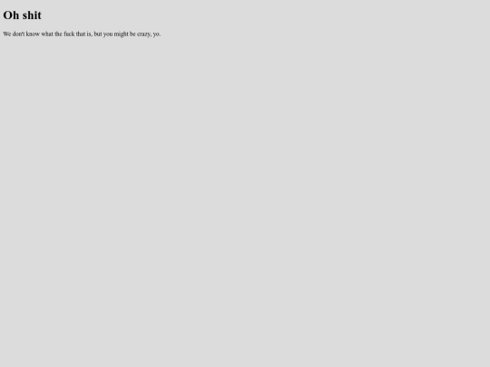 not_found screenshot