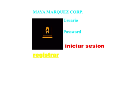 login screenshot