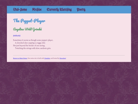 Media/poetry/the-puppet-player screenshot