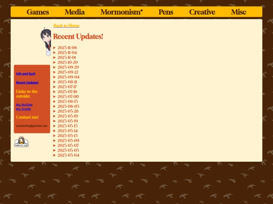 recent-updates screenshot