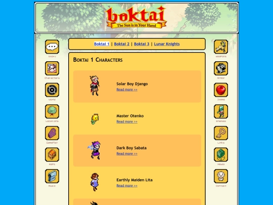 characters screenshot