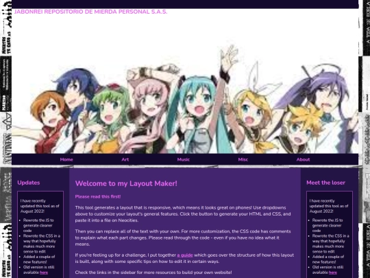 index screenshot