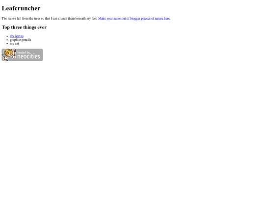 index screenshot