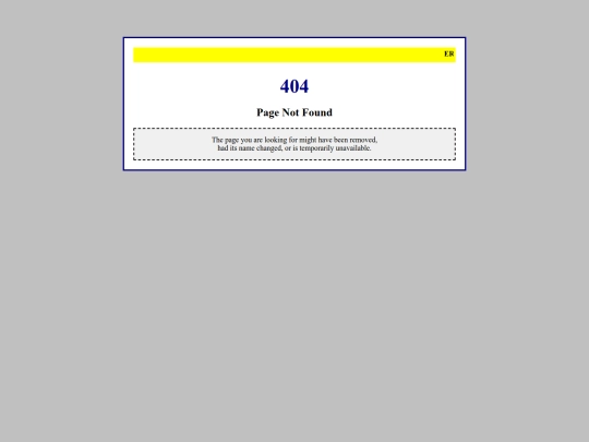 not_found screenshot
