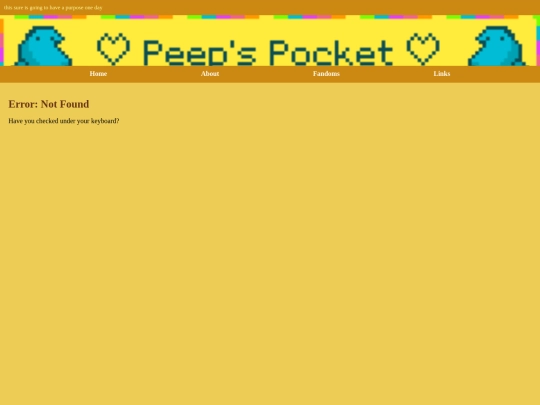 not_found screenshot