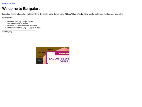 index screenshot