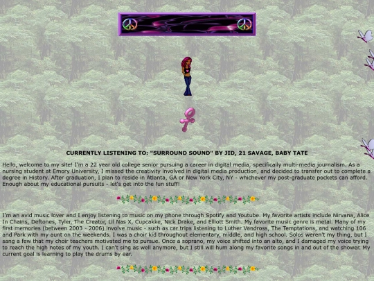 aboutme3 screenshot