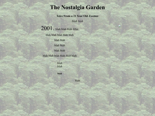 nostalgia screenshot