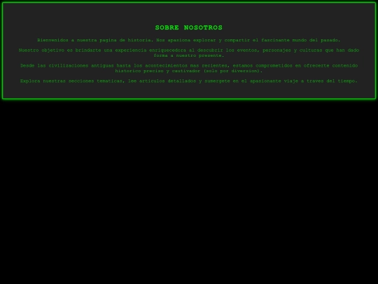 our screenshot