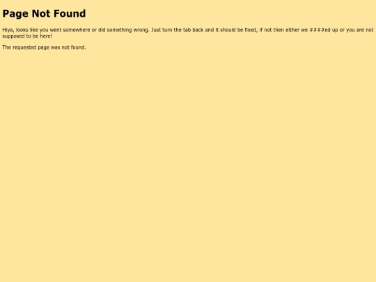 not_found screenshot