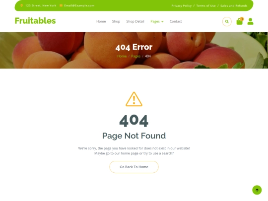 404 screenshot