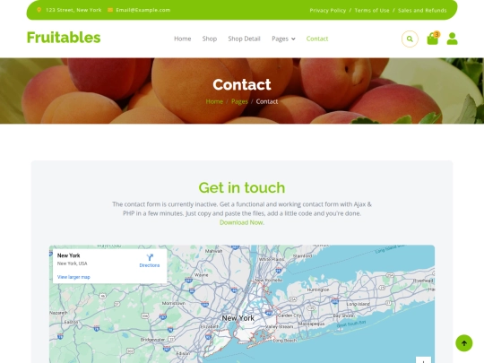 contact screenshot