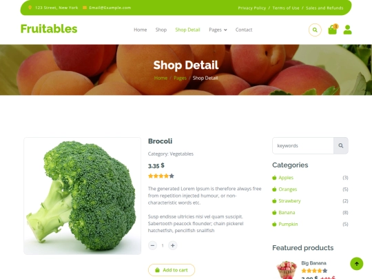 shop-detail screenshot