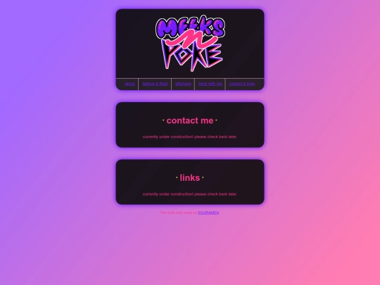 links screenshot