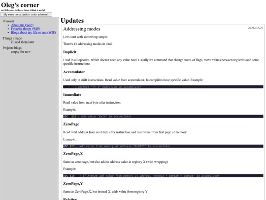 projects/6502interpreter/getting-instructions/addressing-modes screenshot