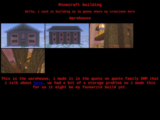 Build screenshot