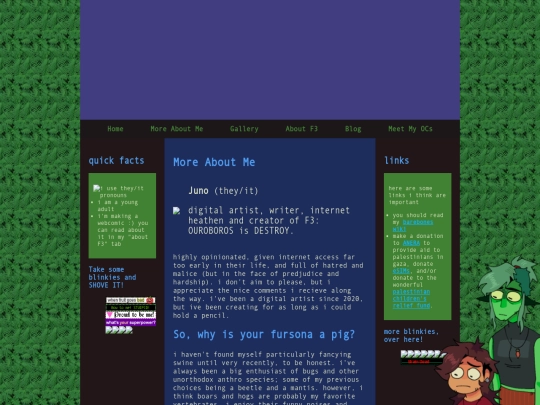aboutme screenshot